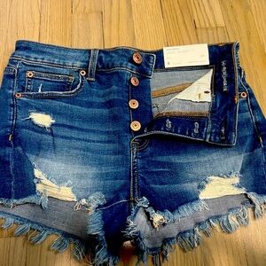 American Eagle High Rise Shortie - size 8